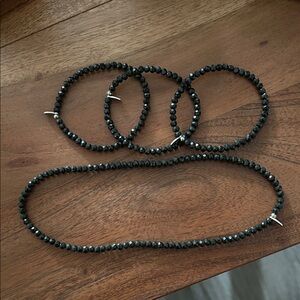 RLxCL Black crystal Jewelry bundle